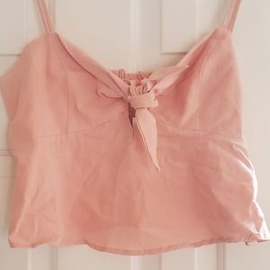Peach cami tank top